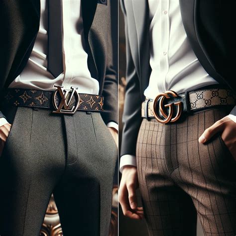 gucci vs louis vuitton shoes|louis vuitton versus gucci belts.